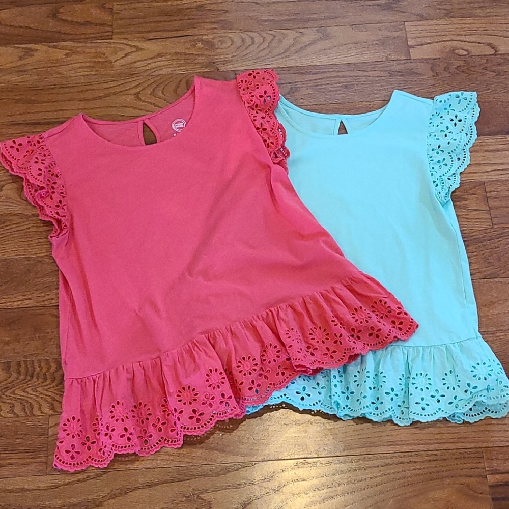 Girls short sleeve shirts